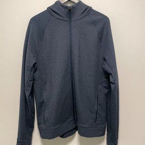 Lululemon Men's Large Zip-Up Hoodie - Blue